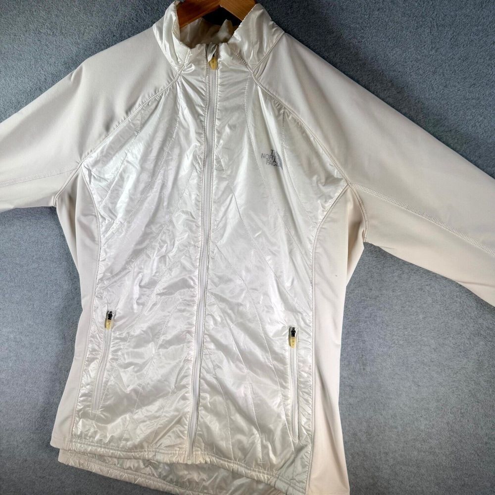The North Face Women's Light Cream/White Ski Jacket - Picture 7 of 15